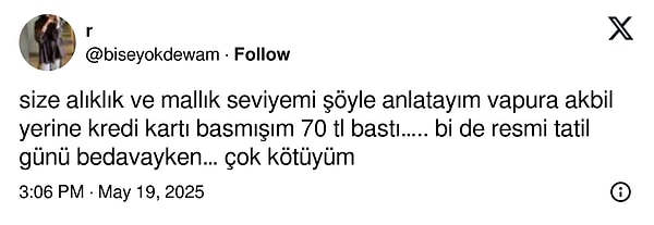 Bir de alıklık...