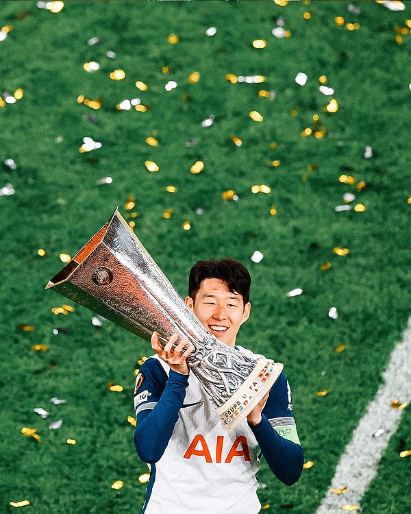 Heung-min Son, kariyerinin ilk kupasını kazandı Görseli