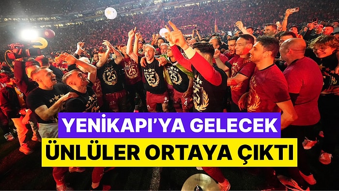 Galatasaray'ın Şampiyonluk Kutlamasında Hangi Sanatçılar Olacak?