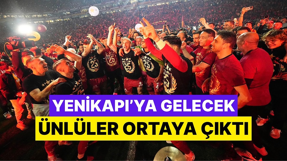Galatasaray'ın Şampiyonluk Kutlamasında Hangi Sanatçılar Olacak?
