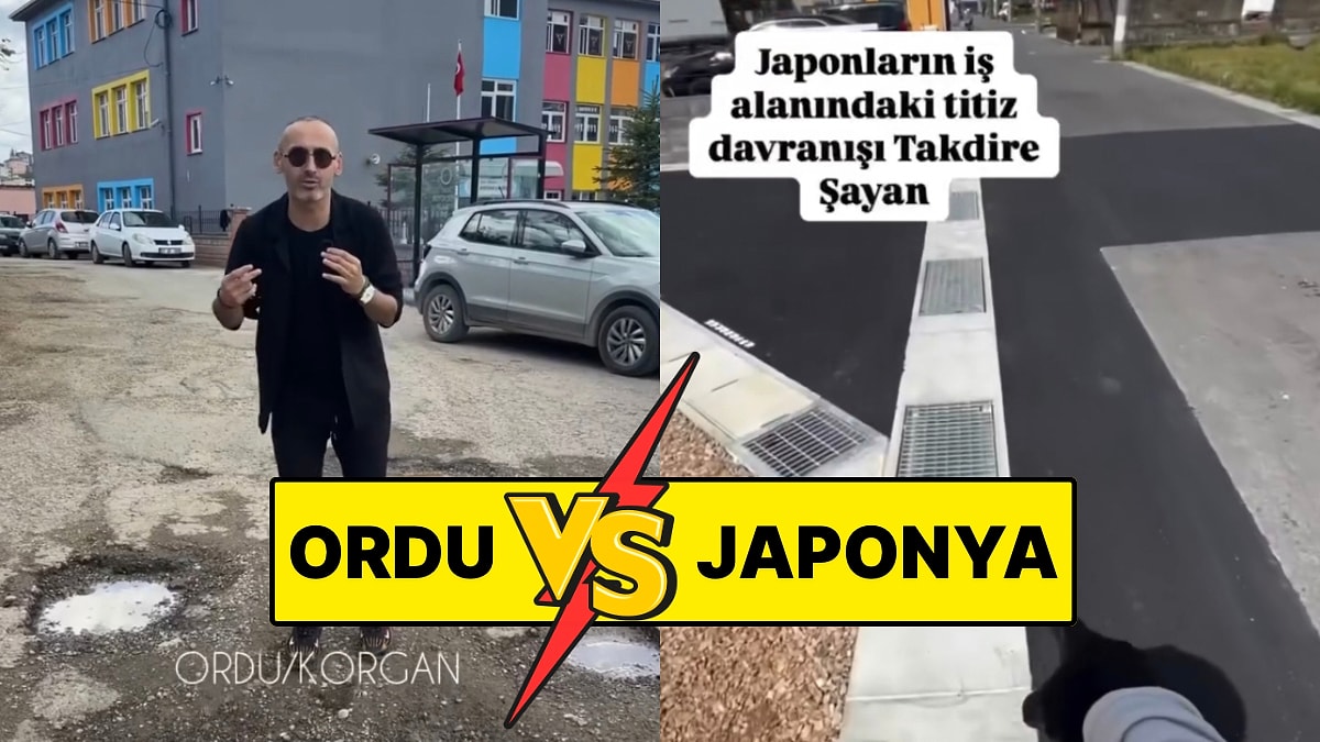 Japonların Titiz İşçiliği ve Sokak Düzenini Ordu ile Kıyaslayan Vatandaş Güldürdü