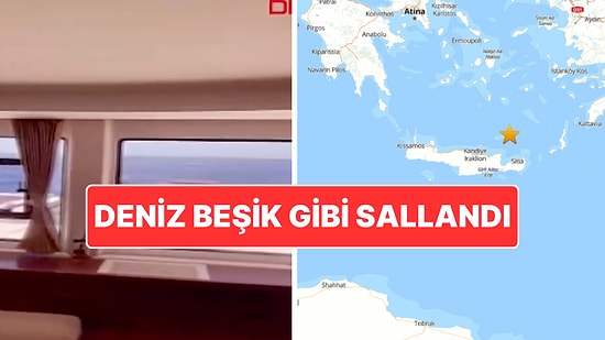 Beşik Gibi Sallandılar: Ege Denizi’ndeki Depreme Denizde Yakalandılar