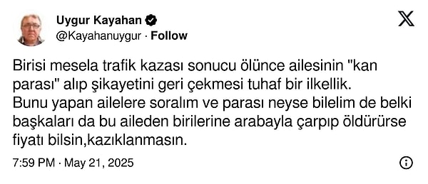 Tepki gösteren de oldu.