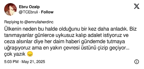 Duruma üzülenler de...