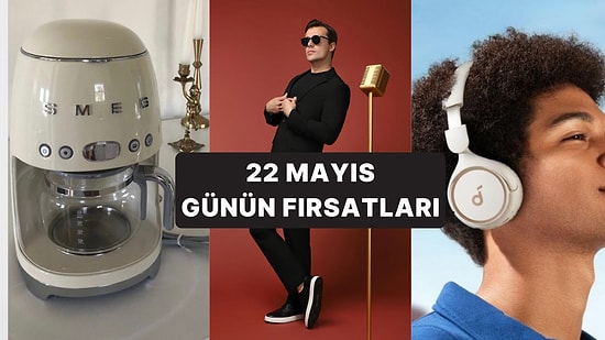 Bugün İndirimde Neler Var? Smeg Ürünlerinden Kiğılı Marka Takım Elbiselere 22 Mayıs 2025 Günün Fırsatları