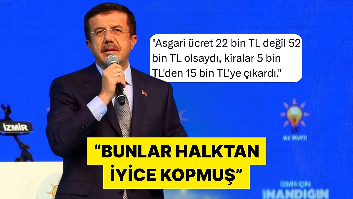 AKP&apos;li Nihat Zeybekçi&apos;nin Kiraları 5 Bin Lira Sanması Sosyal Medyanın Diline Düştü