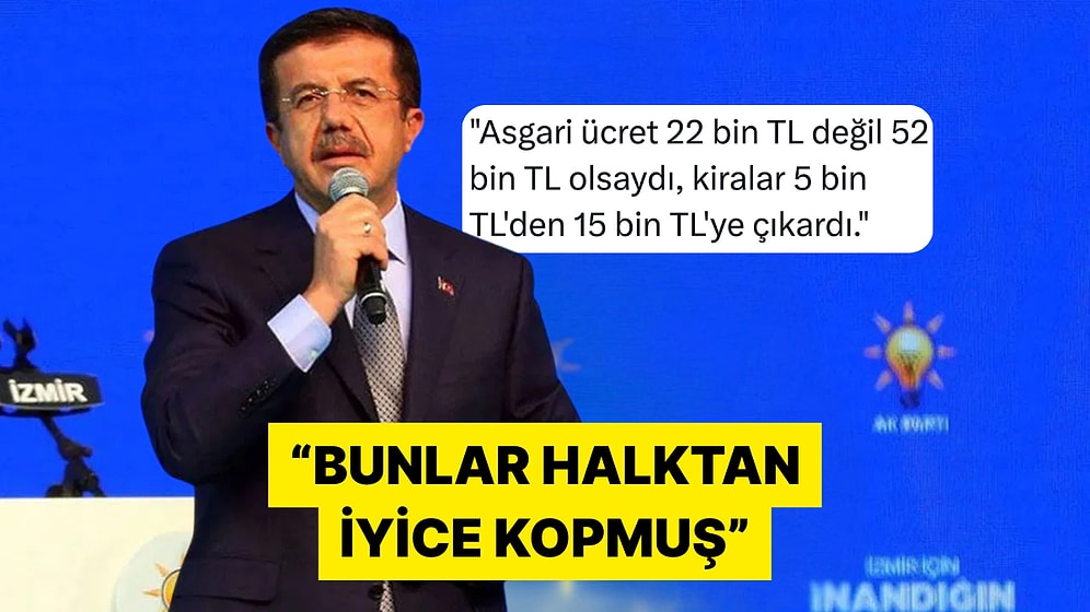 AKP'li Nihat Zeybekçi'nin Kiraları 5 Bin Lira Sanması Sosyal Medyanın Diline Düştü
