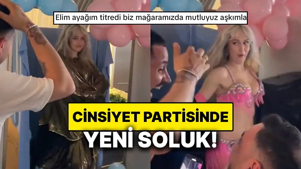 Cinsiyet Partisi Yapan Çift Çocuklarının Cinsiyetini Dansözün Kıyafetinin Rengiyle Öğrendi
