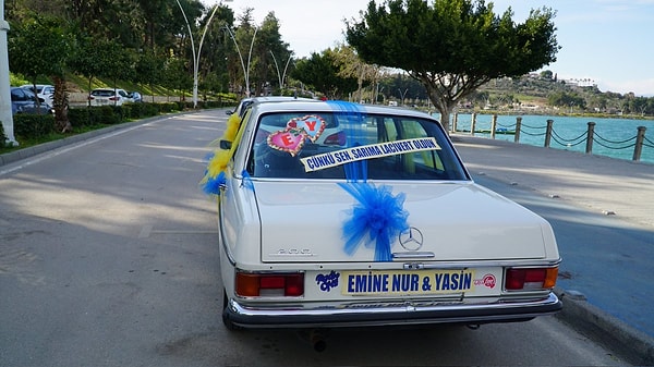 "Çünkü sen sarıma lacivert oldun"