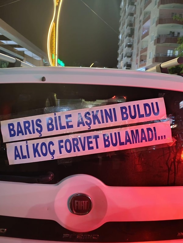 "Barış bile aşkı buldu, Ali Koç forvet bulamadı..."