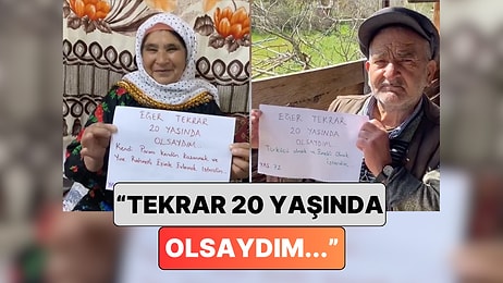 Muğla'nın Meke Köyü'nde Yaşayan Köylülere Yeniden Genç Olsalardı Neyi Değiştirmek İsteyecekleri Soruldu