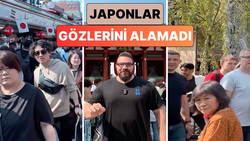 Tokyo'da Sokak Lezzetleri Deneyen Tuna Tavus Dev Cüssesiyle Japonları Şoke Etti