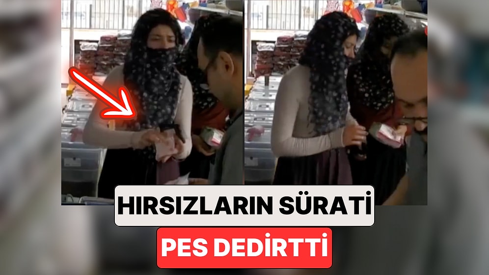 Sihirbaz Gibi: Esnafı Saniyeler İçinde Dolandıran İki Hırsızın Sürati Pes Dedirtti
