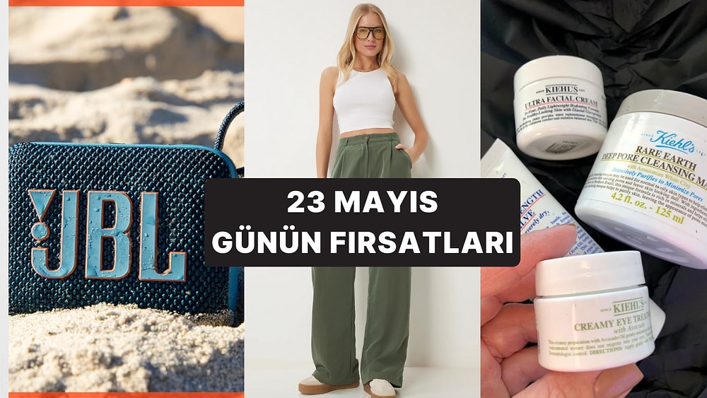 Bugün İndirimde Neler Var? Kiehl's Ürünlerinden JBL Markasının Hoparlörüne 23 Mayıs 2025 Günün Fırsatları