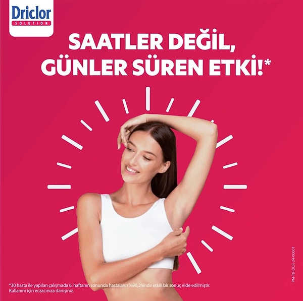 Driclor Terlemeye Karşı Antiperspirant Roll-On 20 ml
