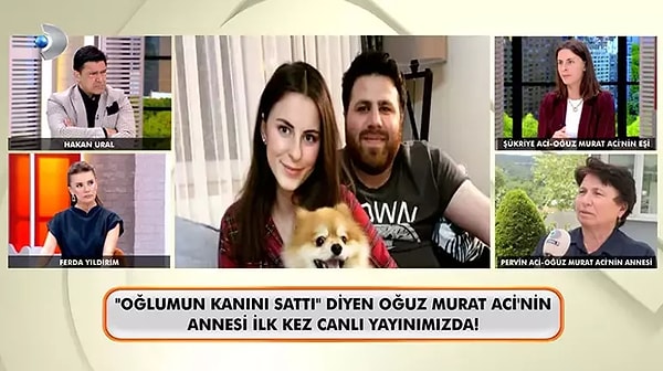 Oğuz Murat Aci’nin eşi Şükriye Aci ile kayınvalidesi canlı yayında birbirine girdi. Görseli
