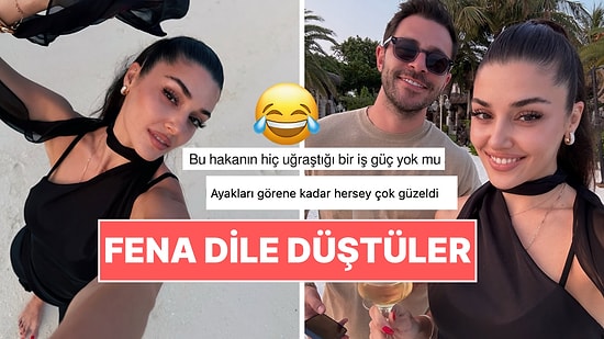 Keşke Paylaşmasaydım Diyecek: Hande Erçel'in Yeni Maldivler Pozları Goygoycuların Diline Fena Dolandı