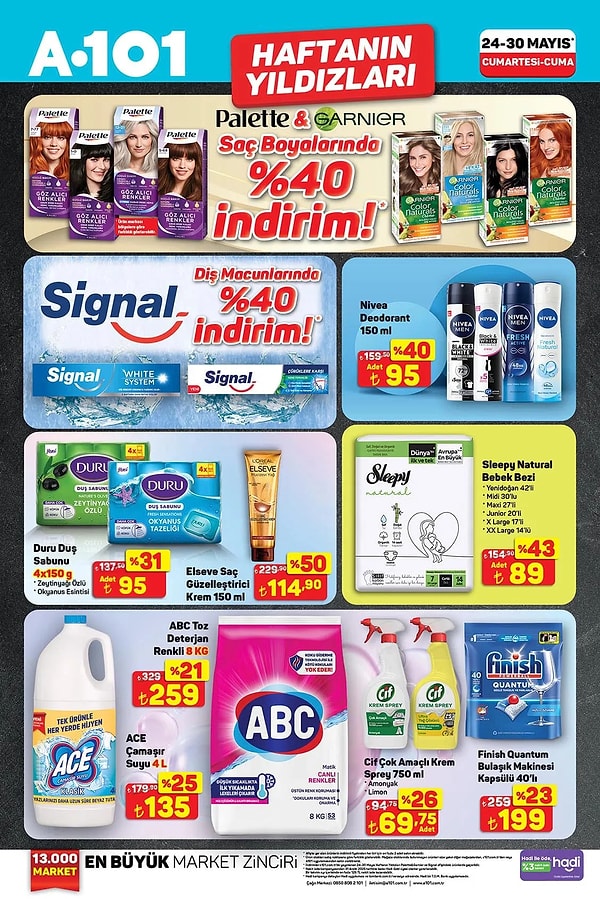 Sleepy Natural Bebek Bezi Çeşitleri 89 TL