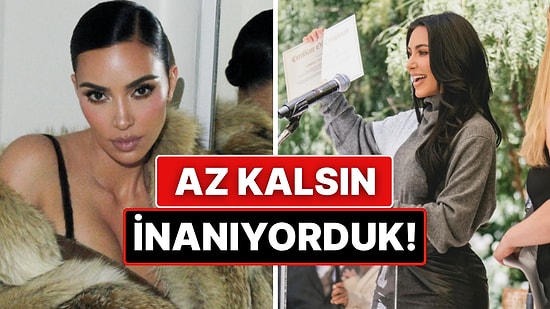 Gerçekler Bildiğimiz Gibi Değilmiş! Avukat Olduğunu Söyleyen Kim Kardashian, Aslında Eğitimini Tamamlamamış