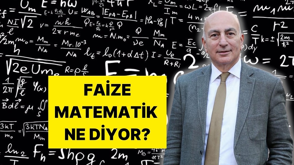 Mahfi Eğilmez Türkiye’nin Faizini Matematik Formülüyle Anlattı