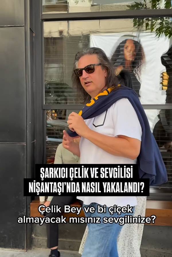 Çelik Erişçi, en son giydiği deri pantolonuyla sosyal medyada goygoycuların diline düşmüştü. Çelik, son dönemde sevgilisi Elif Ünügür ile yaptığı paylaşımlarla konuşuluyor. Görseli