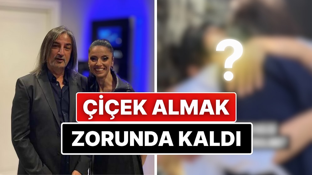 Deri Pantolonuyla Dillere Düşen Şarkıcı Çelik, Sevgilisi Elif Ünügür'e Çiçek Almak Zorunda Kaldı!