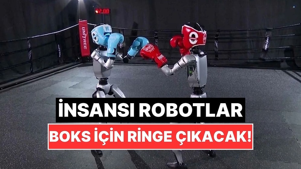 Resmen Gövde Gösterisi: Çin'in İnsansı Robotları Boks İçin Ringe Çıkacak!