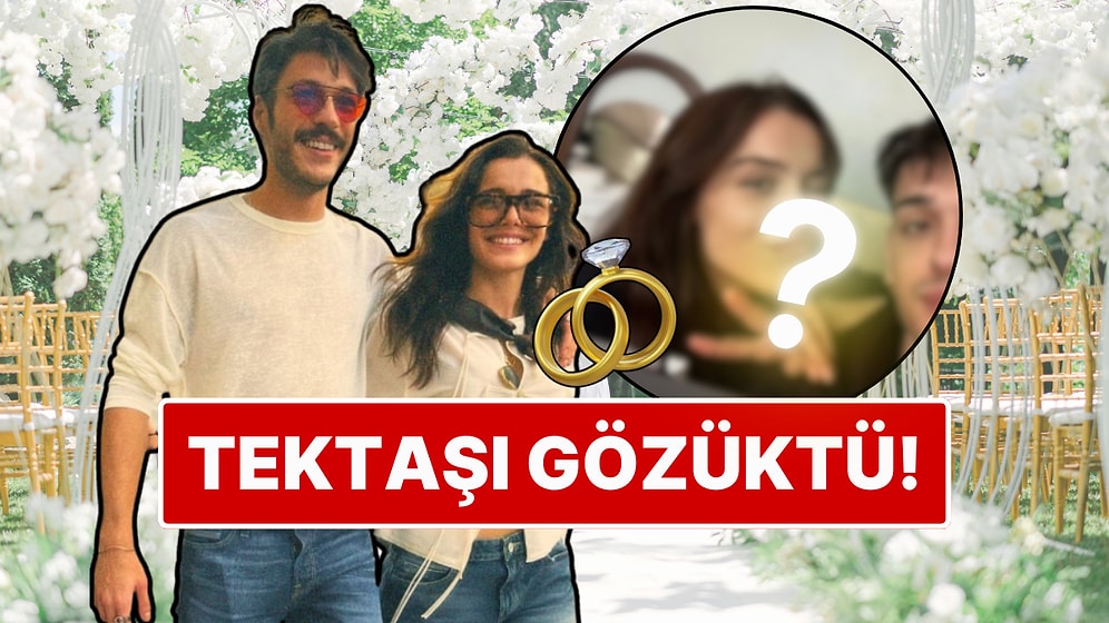 Kubilay Aka'dan Evlenme Teklifi Aldığı İddia Edilen Hafsanur Sancaktutan'ın Parmağında Tektaş Yüzük Görüldü!