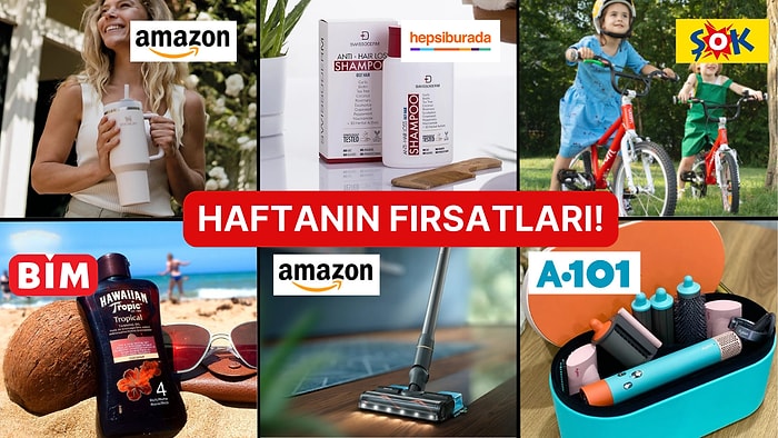 Haftanın Tüm İndirimleri Burada! Hepsiburada'dan Amazon'a Dikkat Çeken İndirimler ve Aktüel Katalogları