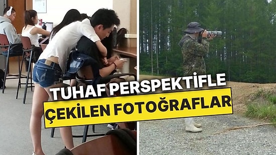 Tuhaf Perspektifle Çekilen Fotoğrafları Paylaşarak Kafamızı Allak Bullak Eden Kullanıcılar