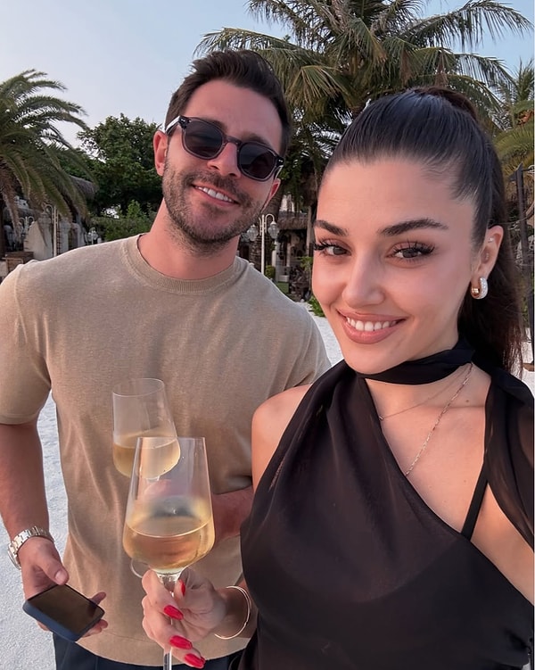 Hande Erçel ve Hakan Sabancı, son dönemde sık sık birlikte tatil yapmalarıyla da gündem oluyor.