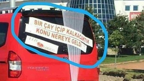 "Bir çay içip kalkacaktık, konu nerelere geldi"