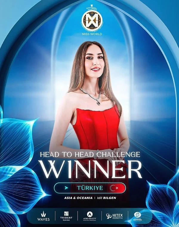 İdil Bilgen, Miss World 2024’te Türkiye’yi temsil ediyor. Görseli