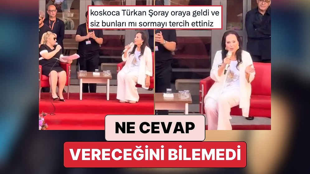 Bir Üniversite'de Söyleşiyle Katılan Türkan Şoray'a Sorulan Garip Soru Beyin Yaktı