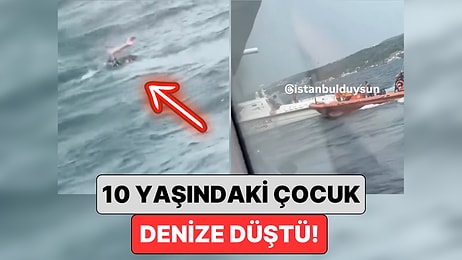 İstanbul'da 10 Yaşında Bir Çocuk Vapurdan Düştü: Sahil Güvenlik Ekipleri Müdahale Ederek Çocuğu Kurtardı
