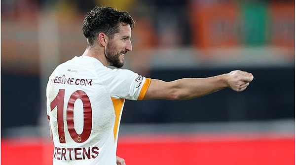Mertens'ten duygusal açıklama Görseli
