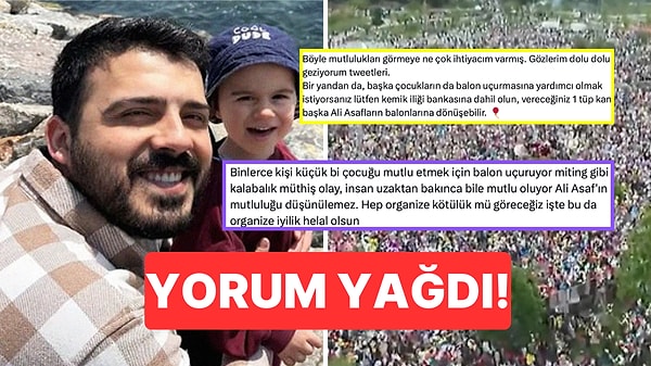 "Fazla Çevremiz Yok" Demişti: Ali Asaf'la Balon Uçurmak İçin Toplanan Onlarca Kişi İçimizi Isıttı