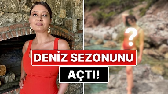 Kırmızı Mayosuyla Bu Senenin Deniz Sezonunu Açan Nurgül Yeşilçay'ın Doğal Halleri Beğeni Yağmuruna Tutuldu!