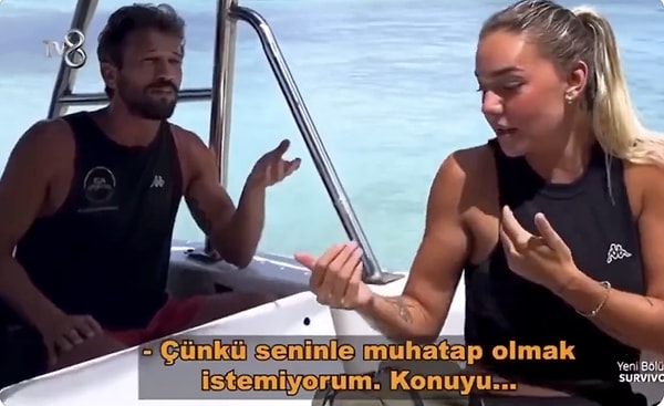Haklarında aşk iddiası ortaya atılan Aycan ve Adem, bu kez fena tartıştılar. Görseli
