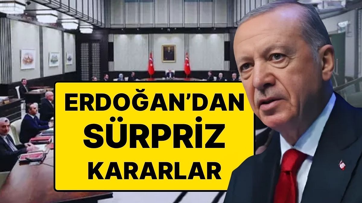 Cumhurbaşkanı Erdoğan’dan Kabine’de Değişim Kararı: İlk İsimler Belli Oldu