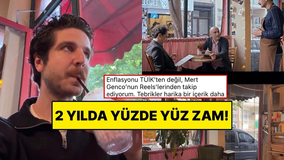 Mert Genco, 2 Yıl Önce “Var Bunlar” Dizisinde İçilen İçeceğe Ne Kadar Zam Geldiğini Paylaştı