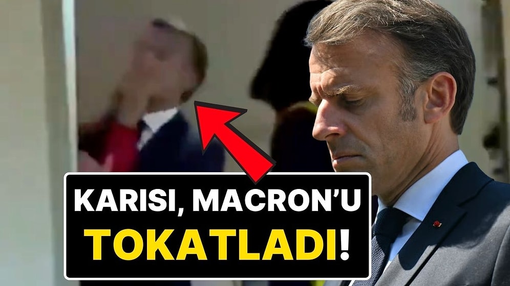 Dünyanın Gözü Önünde Şok! Fransa Cumhurbaşkanı Emmanuel Macron, Herkesin İçinde Eşi Tarafından Tokatlandı!