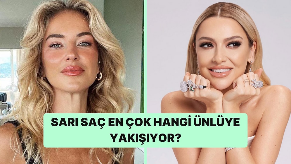 Sarışınlık En Çok Hangi Ünlüye Yakışıyor?
