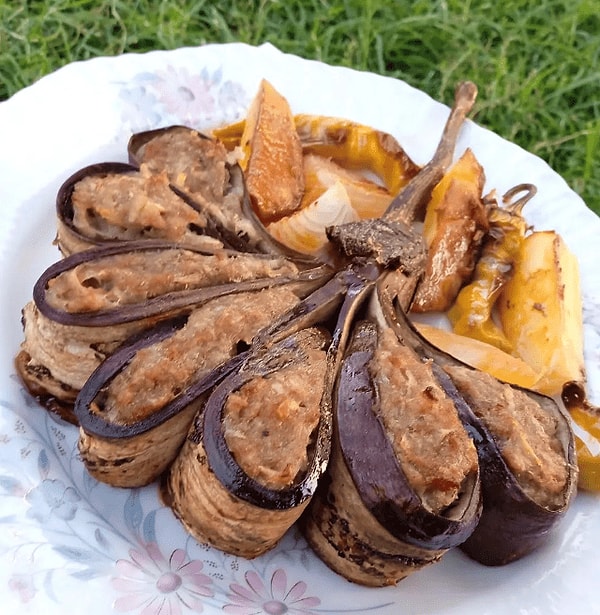 9. Yelpaze Patlıcan Kebabı
