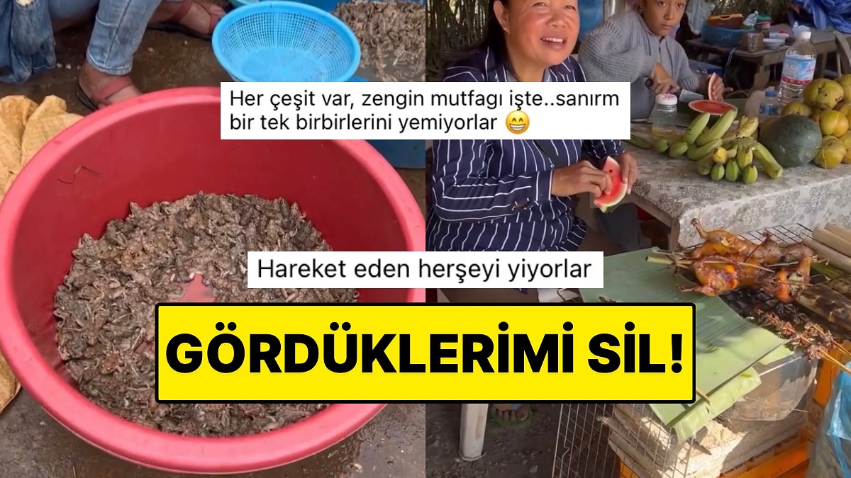 Güneydoğu Asya’da Laos’a Giden Bir Türk Gezdiği Pazarla Midemizi Kaldırdı: Fareler, Kurbağalar…