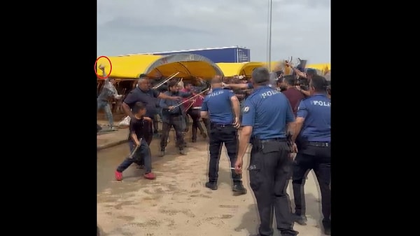 Keçiören’deki Bağlum kurban pazarında olaylı bir gün yaşandı. Görseli