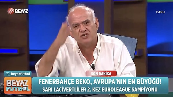 Ahmet Çakar, canlı yayında Nusret'e tepki gösterdi Görseli