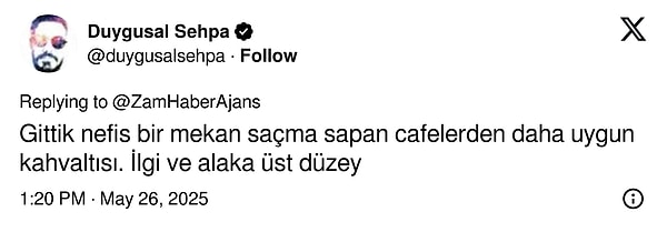 Şimdi de yorumlara bir göz atalım: