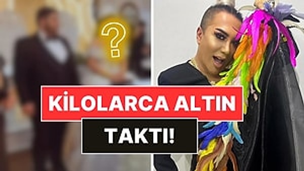 Nişanında gelinine tam 2 kilo altın takarak olay olan Murat Övüç’ün oğlu Burakcan, dünyaevine girdi.