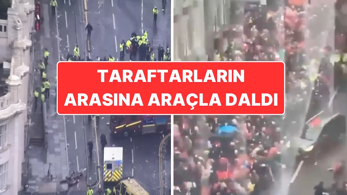 İngiltere’de Terör Saldırısı Şüphesi: Bir Araç Şampiyonluk Kutlayan Taraftarların Arasına Daldı